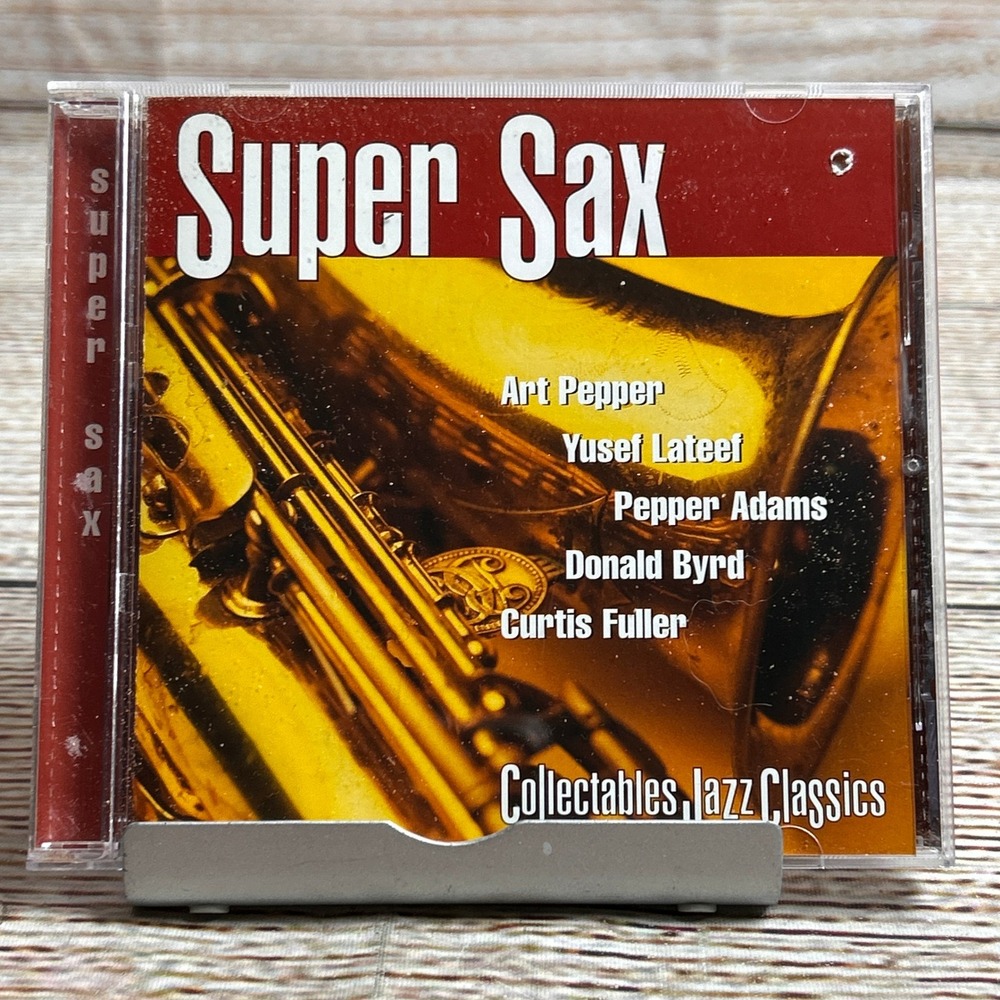Super Sax Art Pepper Yusef Lateef Jazz Classics CD Collectables